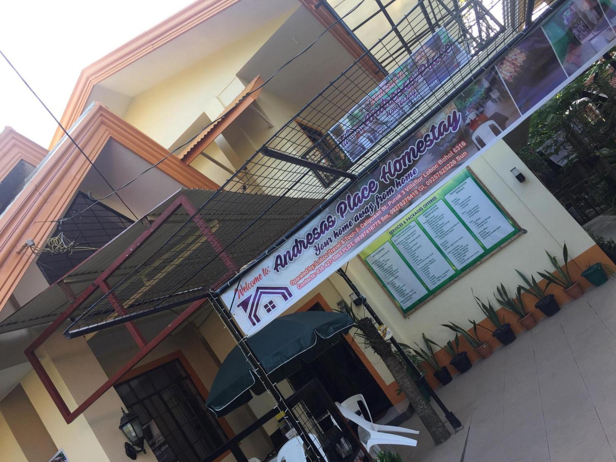 Andresas Homestay Loboc Exterior photo